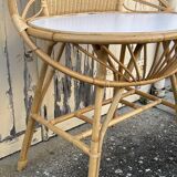 Anne bamboo dressing table vintage, 1960s