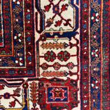 Large handmade former Persian Joshaghan rug 242x335 cm