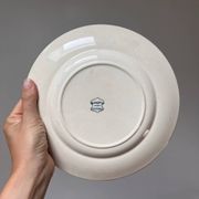 12 plates Terre de fer Longwy