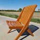Old scissor chair