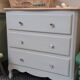 Commode bois et argile