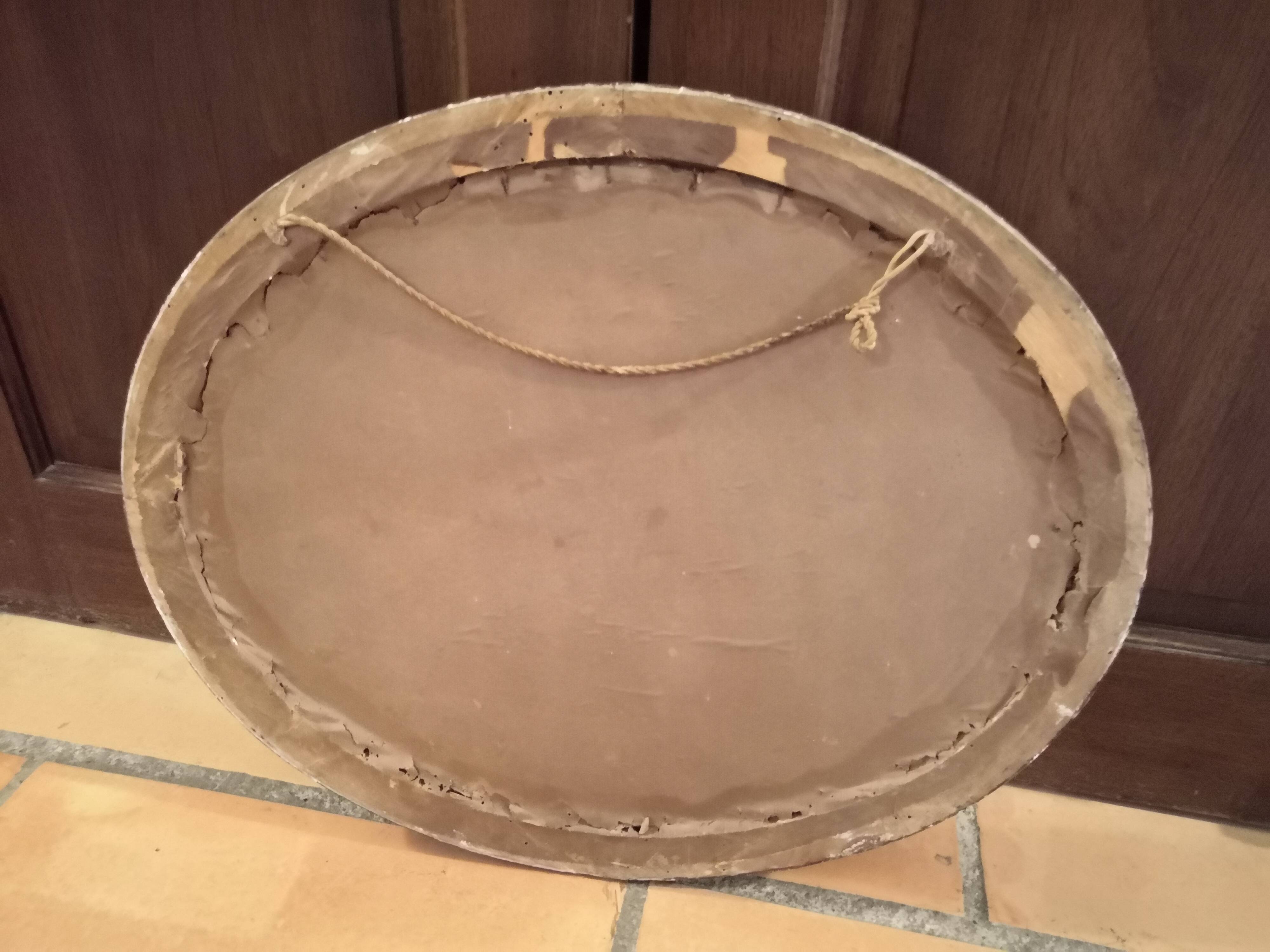 Old painting Oil on canvas "Les Glaneuses" by Jean-François Millet