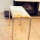 Pair of Italian Console Tables in Marble and Chrome, 1970s