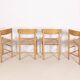 4x Børge Mogensen J39 Oak Dining Chair, FDB Møbler 1981