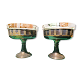 Compotiers art deco cut
