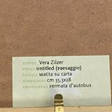 Original landscape drawing Vera Zilzer