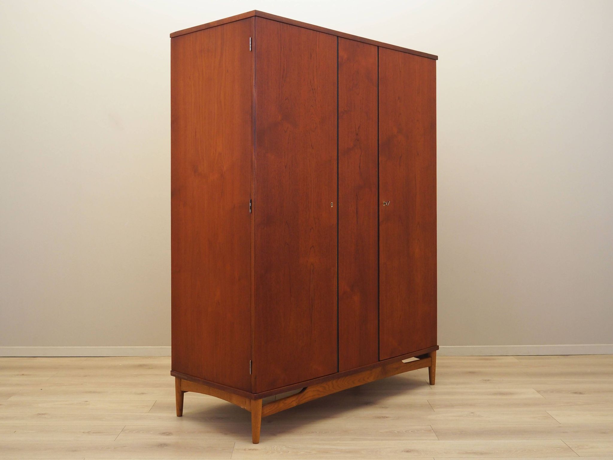 Teak wardrobe, Danish design, 1960s, production: Denmark