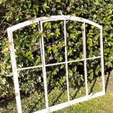 Window L156.2xH119 industrial curved metal glass roof frame