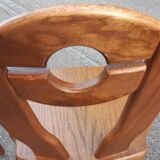 Brutalist mountain chalet decor chairs set of 2
