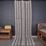 Oushak Vintage Stripe Kilim Runner skuc320