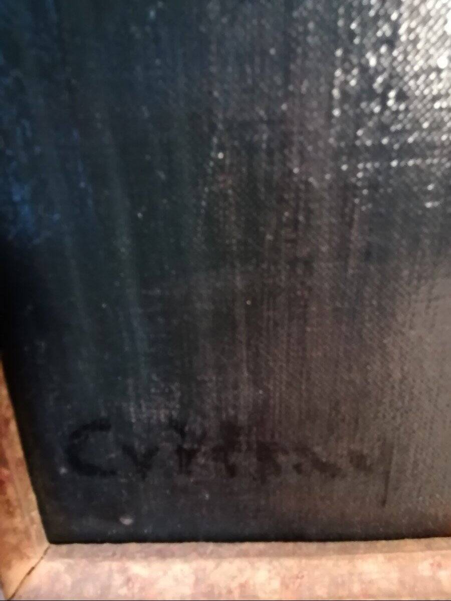 Femme nue Huile sur toile