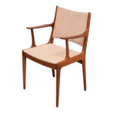 Very nice curved armchair , design by Johannes Andersen