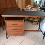 Modernist office 50/60s solid mahogany