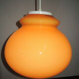 Orange opaline hanging
