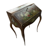 Curved painted wooden secretary 1950/60