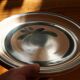 Set of 4 flat plates in Gien earthenware Angona model