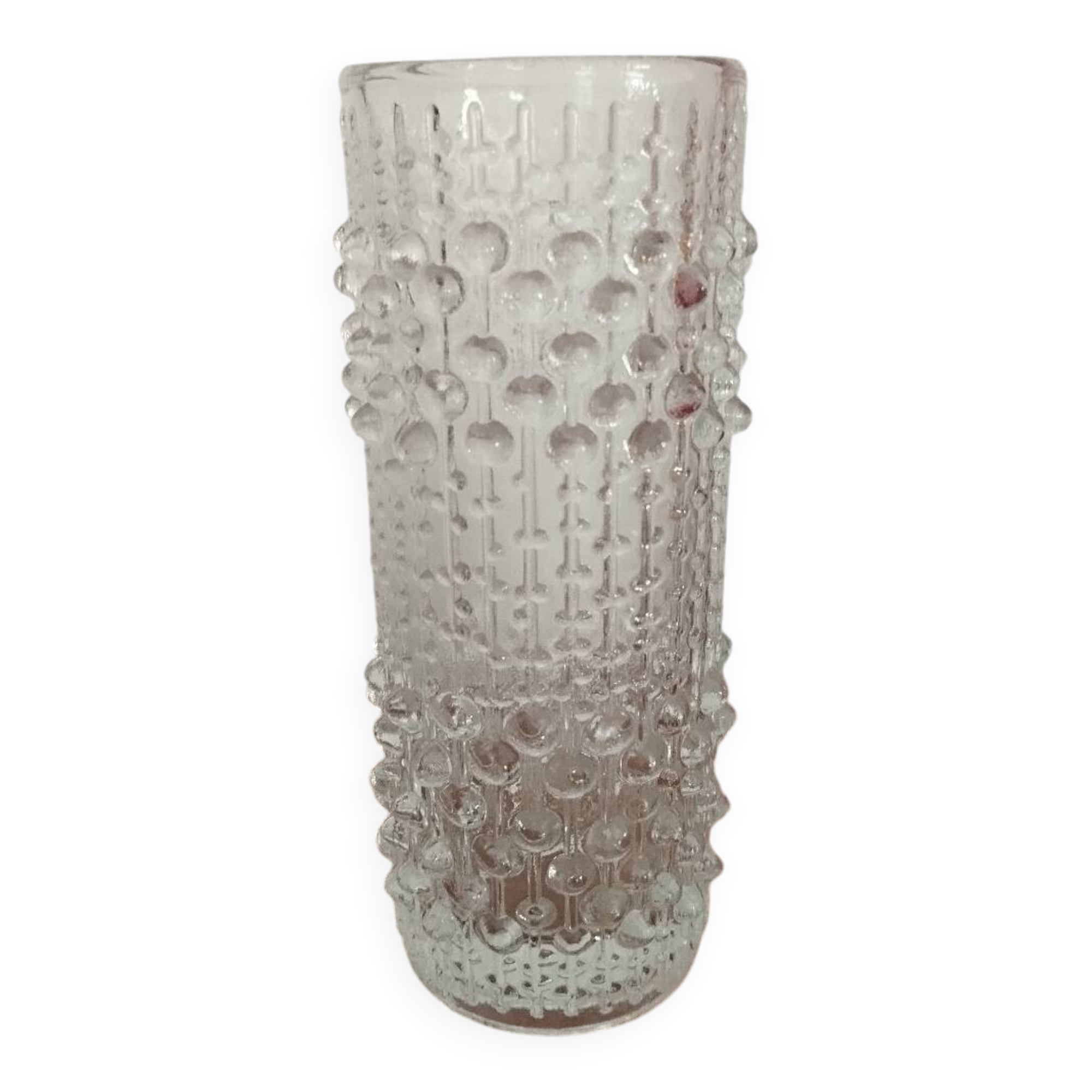 Glass vase from the 70s