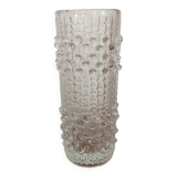 Glass vase from the 70s