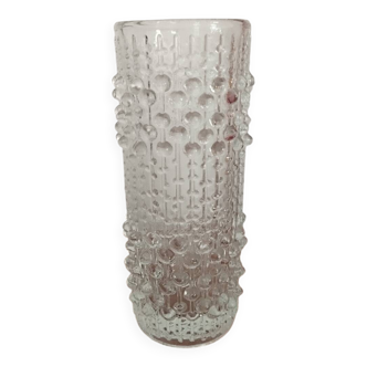 Vase en verre années 70