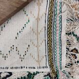 Vintage Berber abstract rug 375 X 132 CM