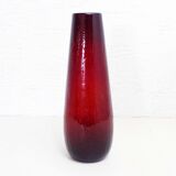 Scandinavian style thick glass vase