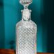 1960s vintage glass perfume bottle