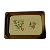 Wooden botanical tray