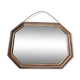 Miroir en bois octogonal