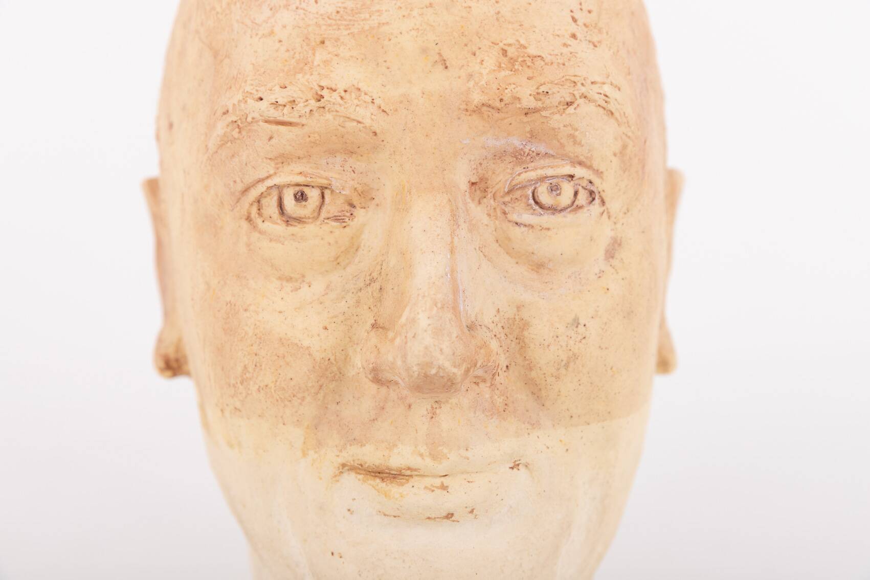 Vintage Italian Earthenware Bust