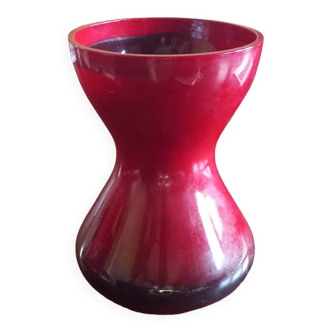 Diabolo vase Glassware from Saint Prex Switzerland.
