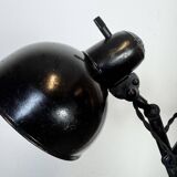 Black Industrial Bauhaus Scissor Wall Lamp from Kaiser Idell, 1930s