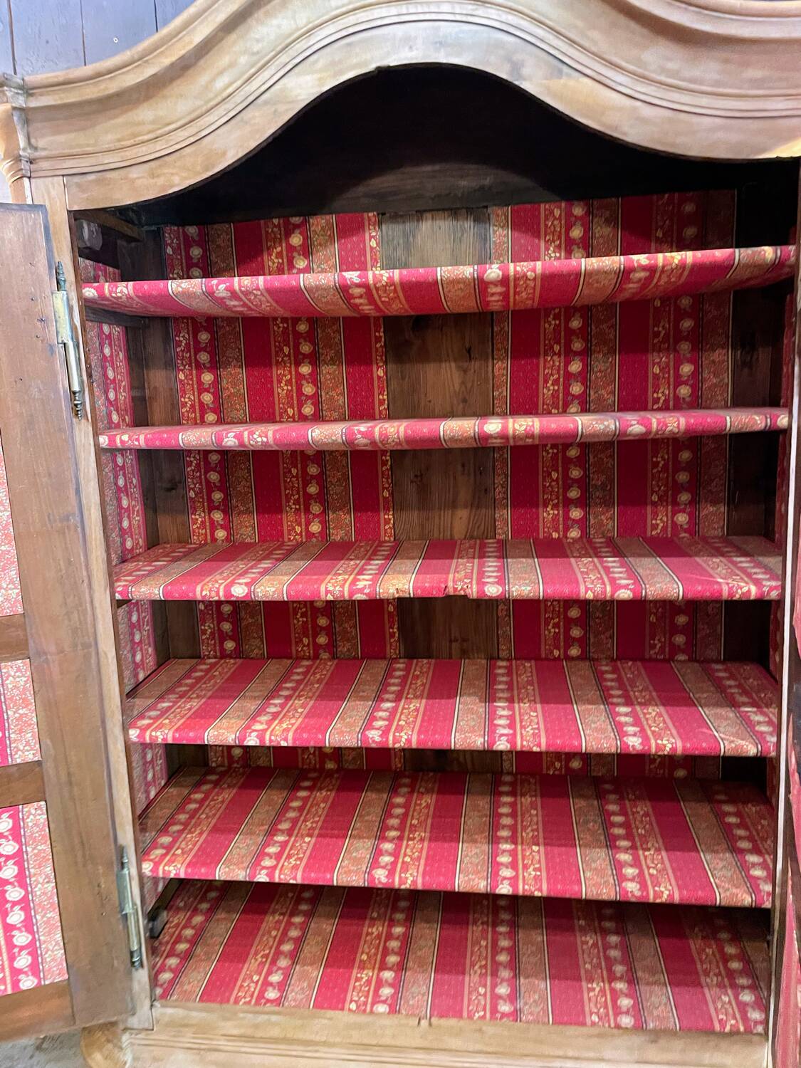 18th century walnut wardrobe