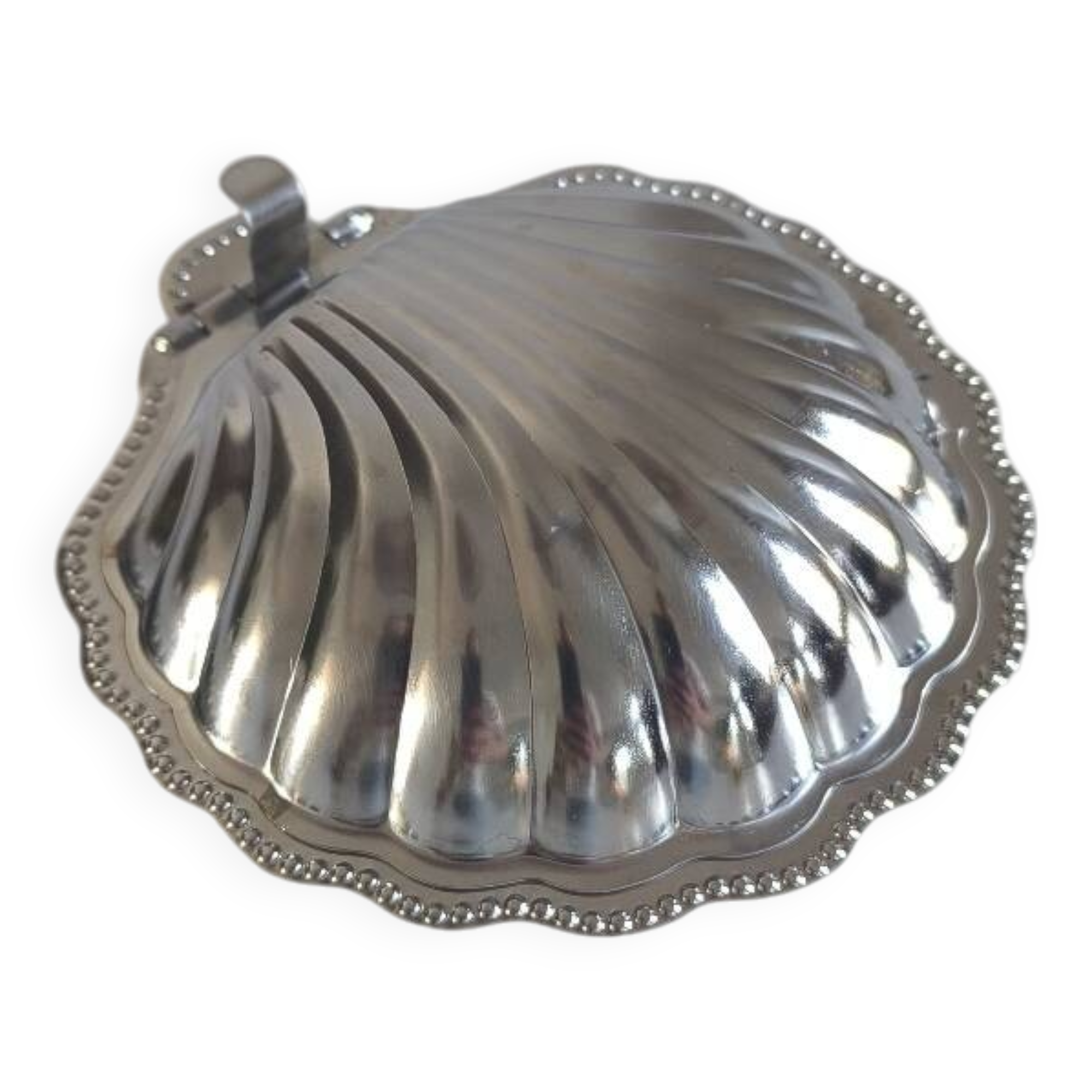 Shell butter dish