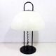 Lampe champignon en métal et acrylique 1980