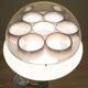 Floor lamp with ashtray, Space Age design, 1960s, production: Italy
