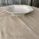 White porcelain bowl by Haas & Czjzek, octagonal rim, 1960s