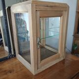 Vitrine en bois art déco