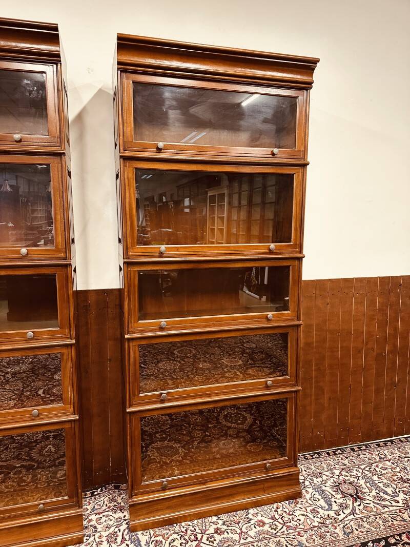Classic English Globe Wernicke stackable barrister Bookcase