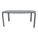 Vintage 70s smoked glass dining table