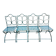 Set of 4 metal garden chairs