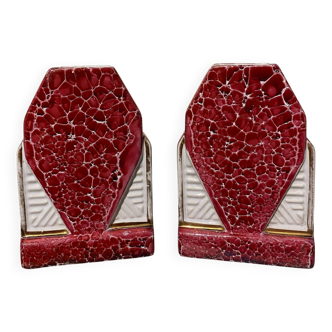 Duo de vases art déco