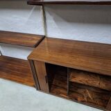 Kai Kristiansen rosewood modular shelf system, Denmark 1960s