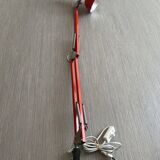 Vintage orange articulated desk lamp