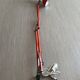 Vintage orange articulated desk lamp