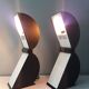 Paire de lampes de table italiennes Disco par Bertorelle