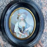 2 small old frames