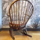 Fauteuil Ercol rocking chair scandinave