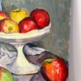 Still life, oil on panel signed B Bucket 88