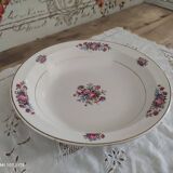 Sarreguemines hollow round dish, Guy model
