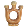 "Tour" chandelier in Polish ceramic 1970